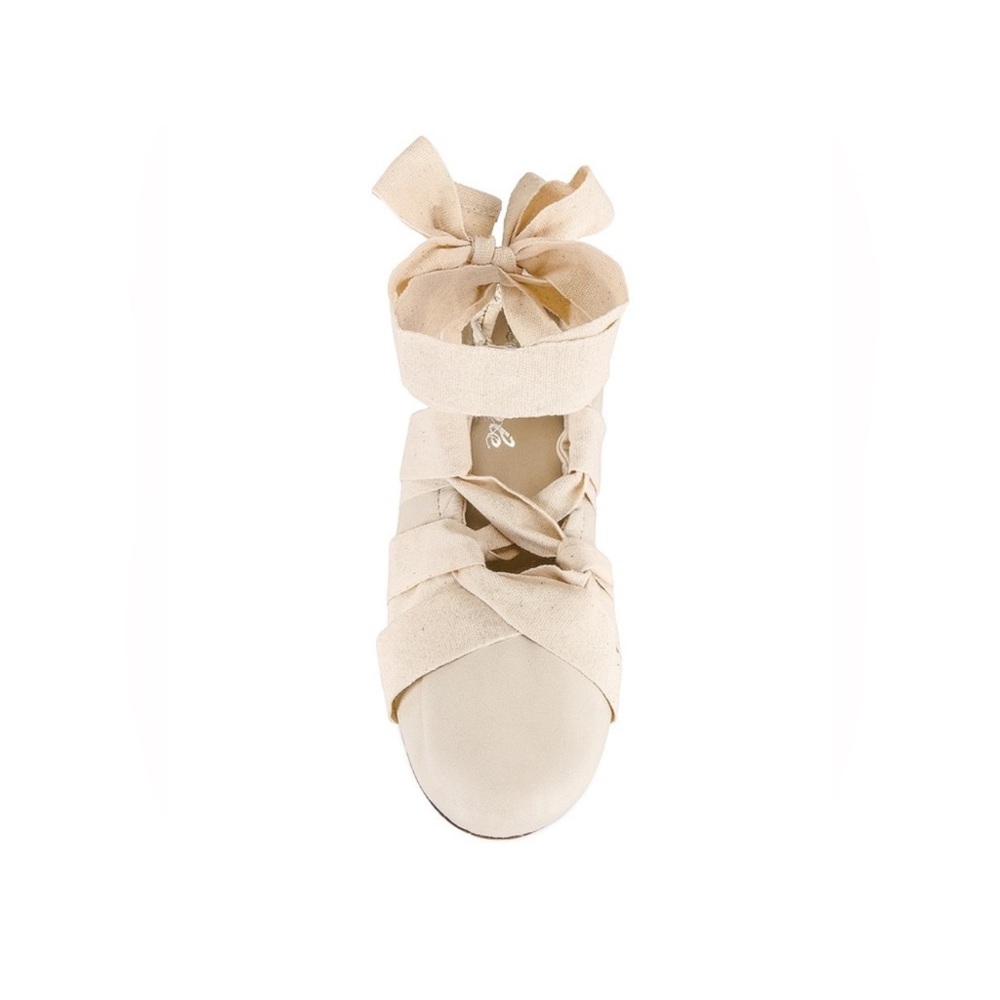 Cece Wrap Ballet Flats Free People / Antique Ivory